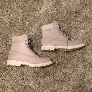 Gray Timberlands *barely worn*